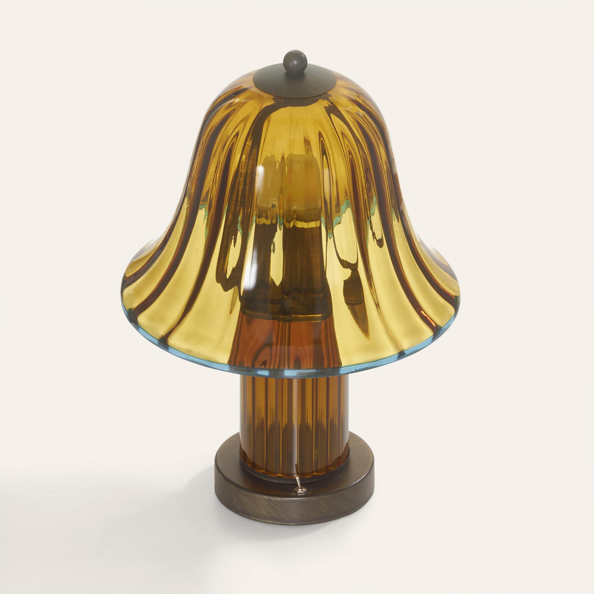 Capanna Table Lamp, Amber