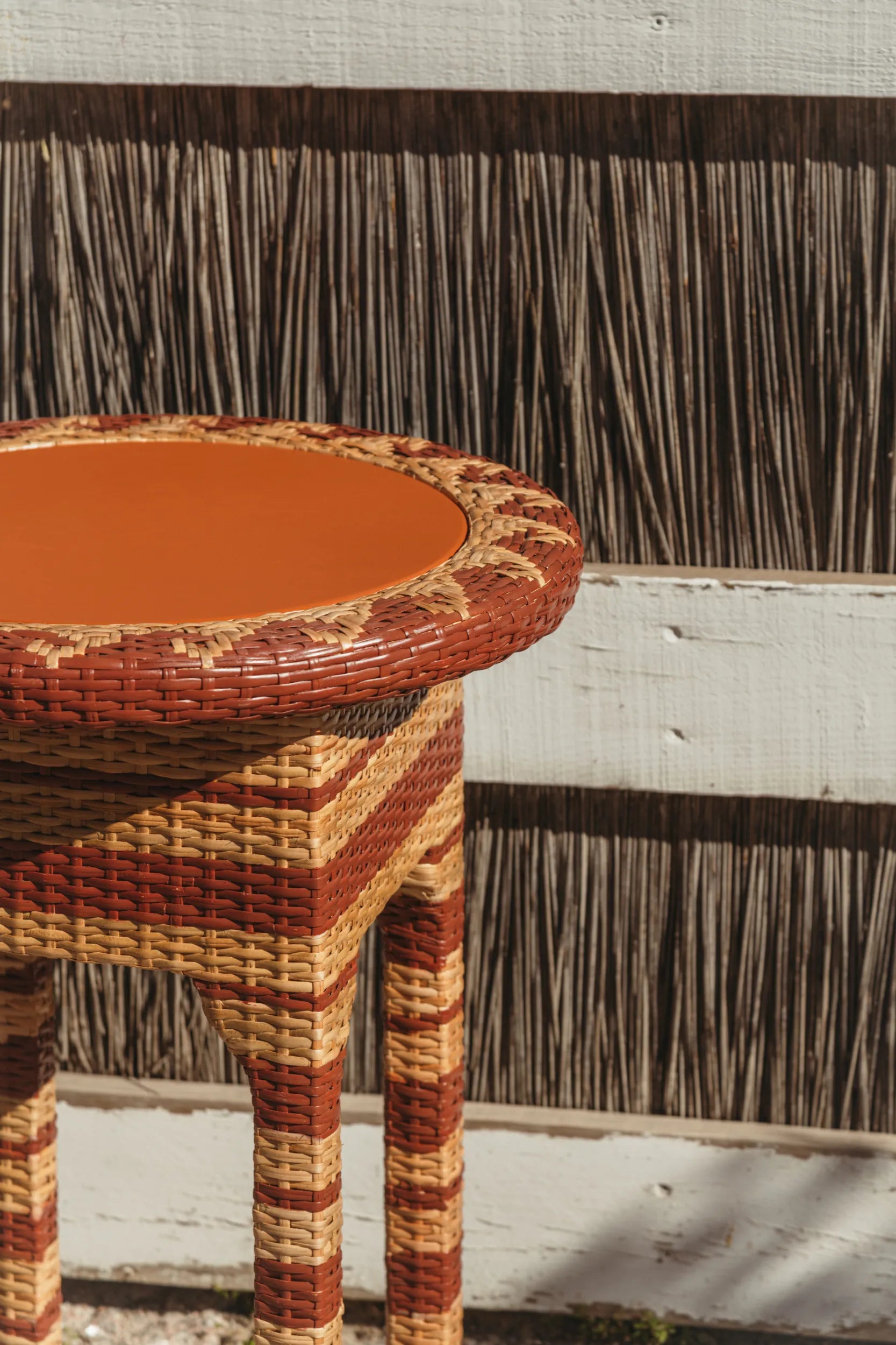 The Theo Side Table, Terracotta
