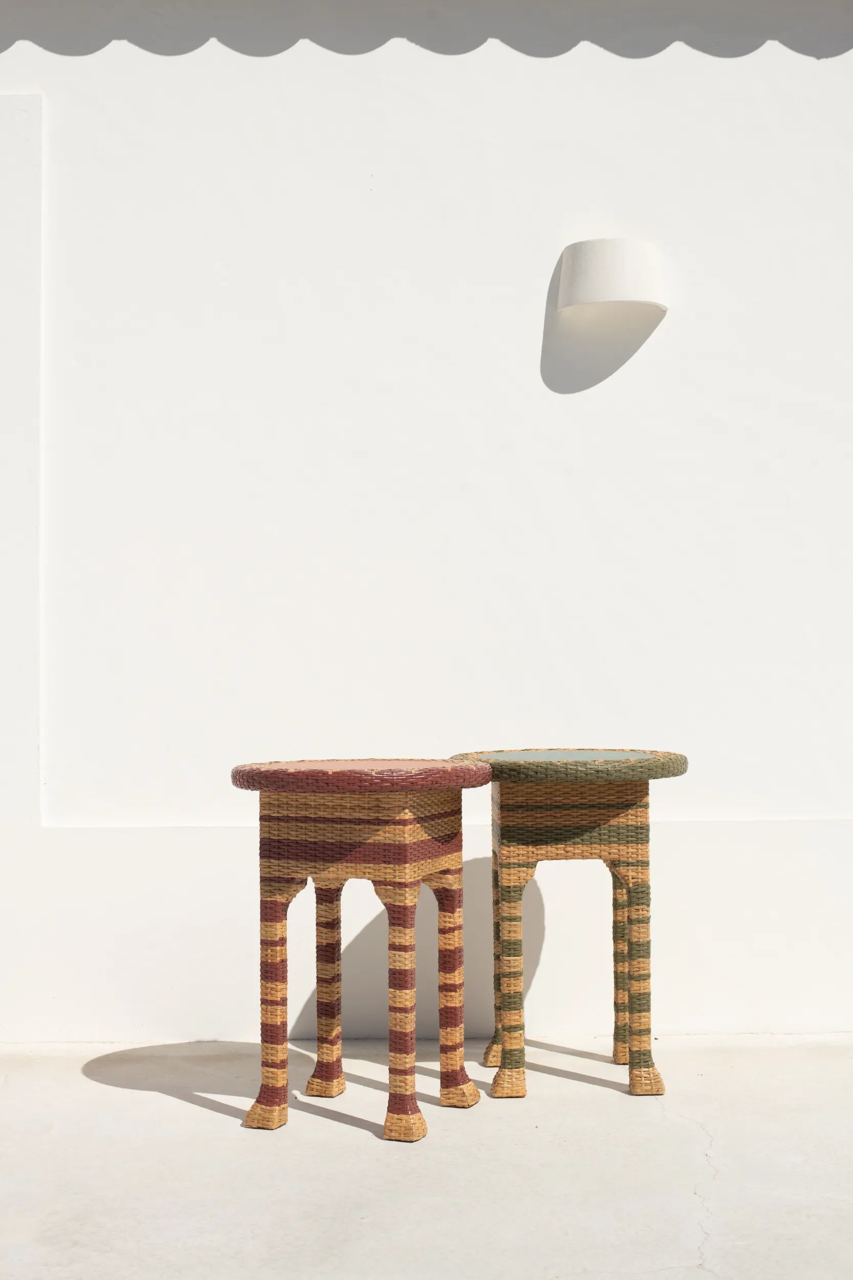 The Theo Side Table, Terracotta