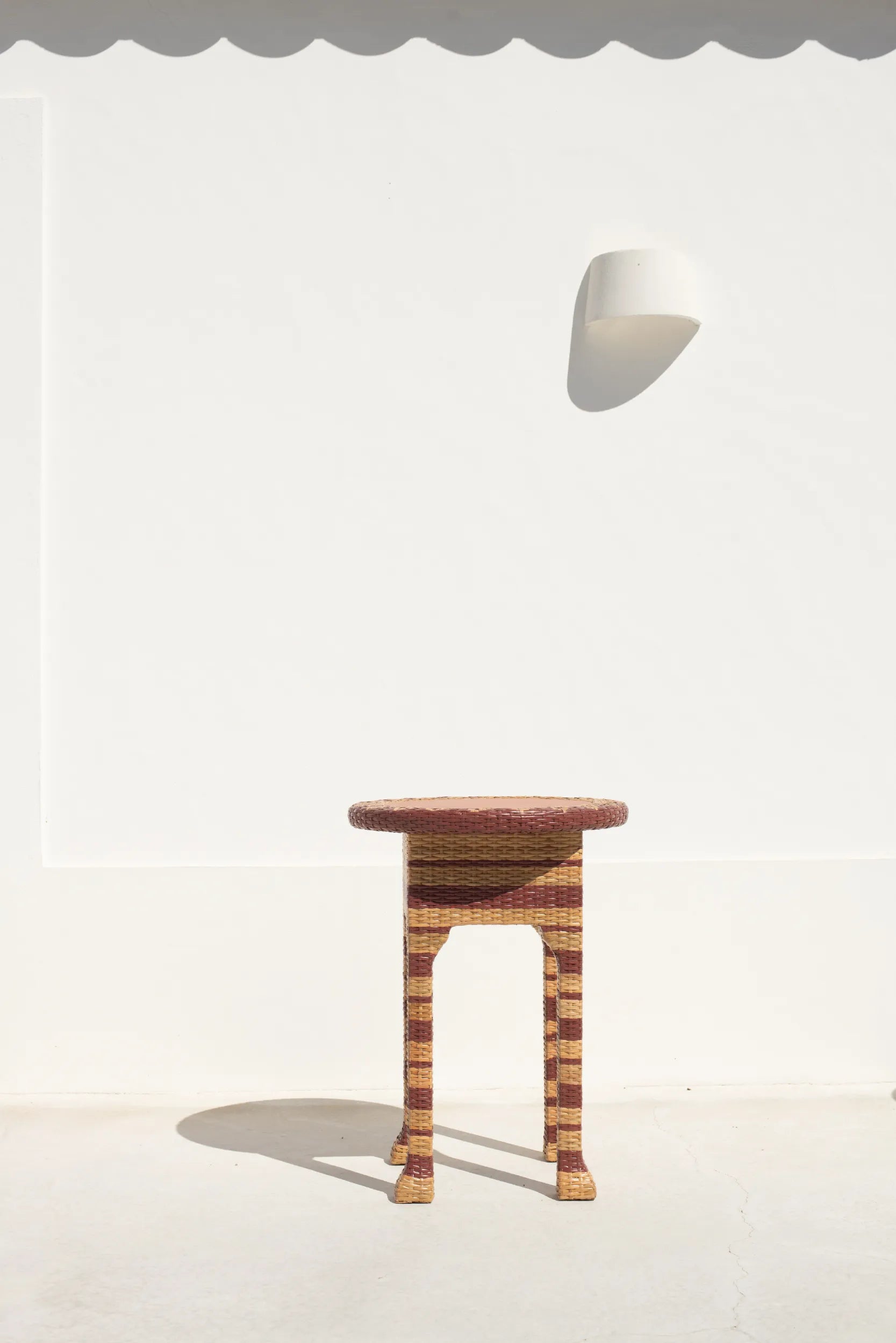 The Theo Side Table, Terracotta