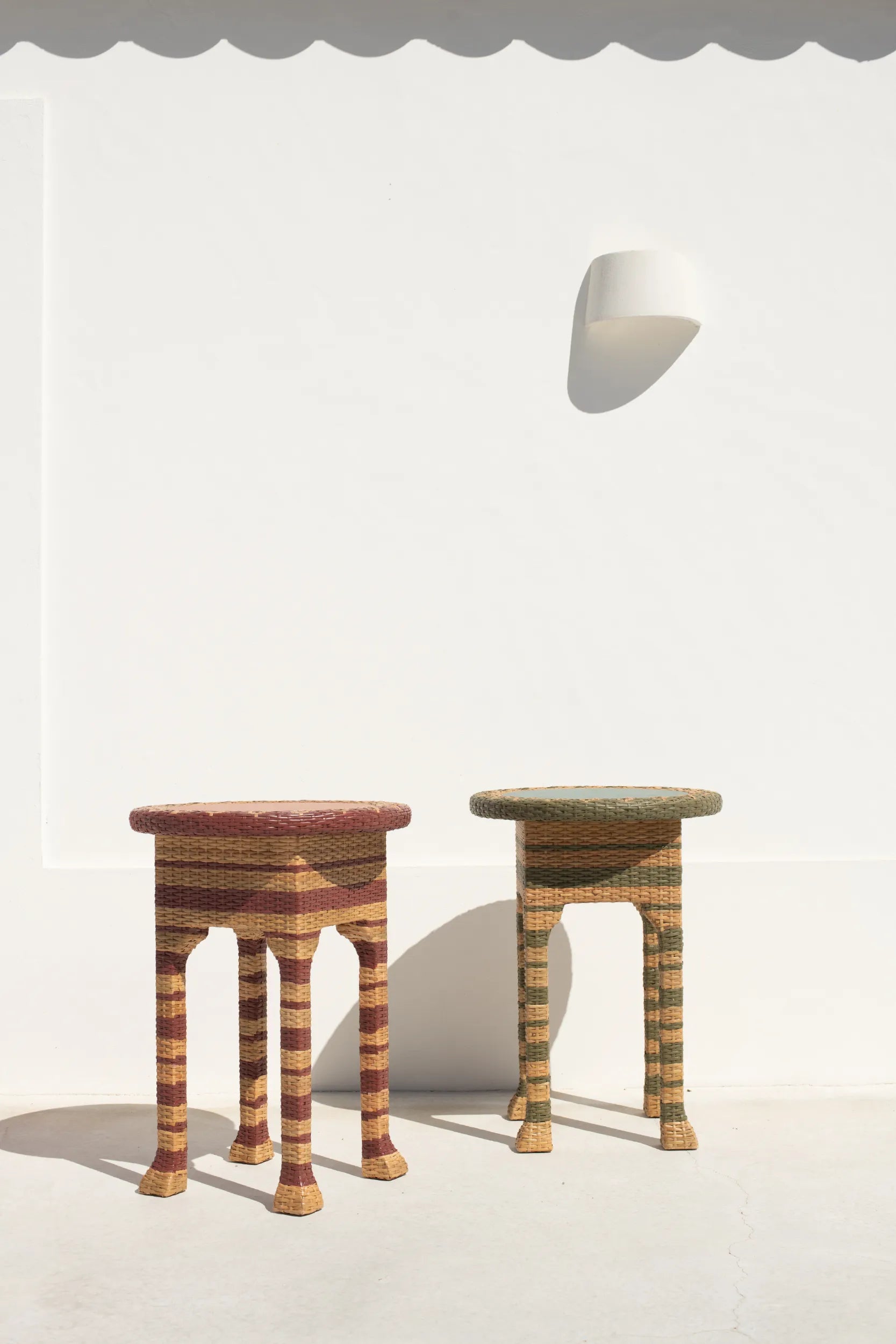 The Theo Side Table, Seaglass