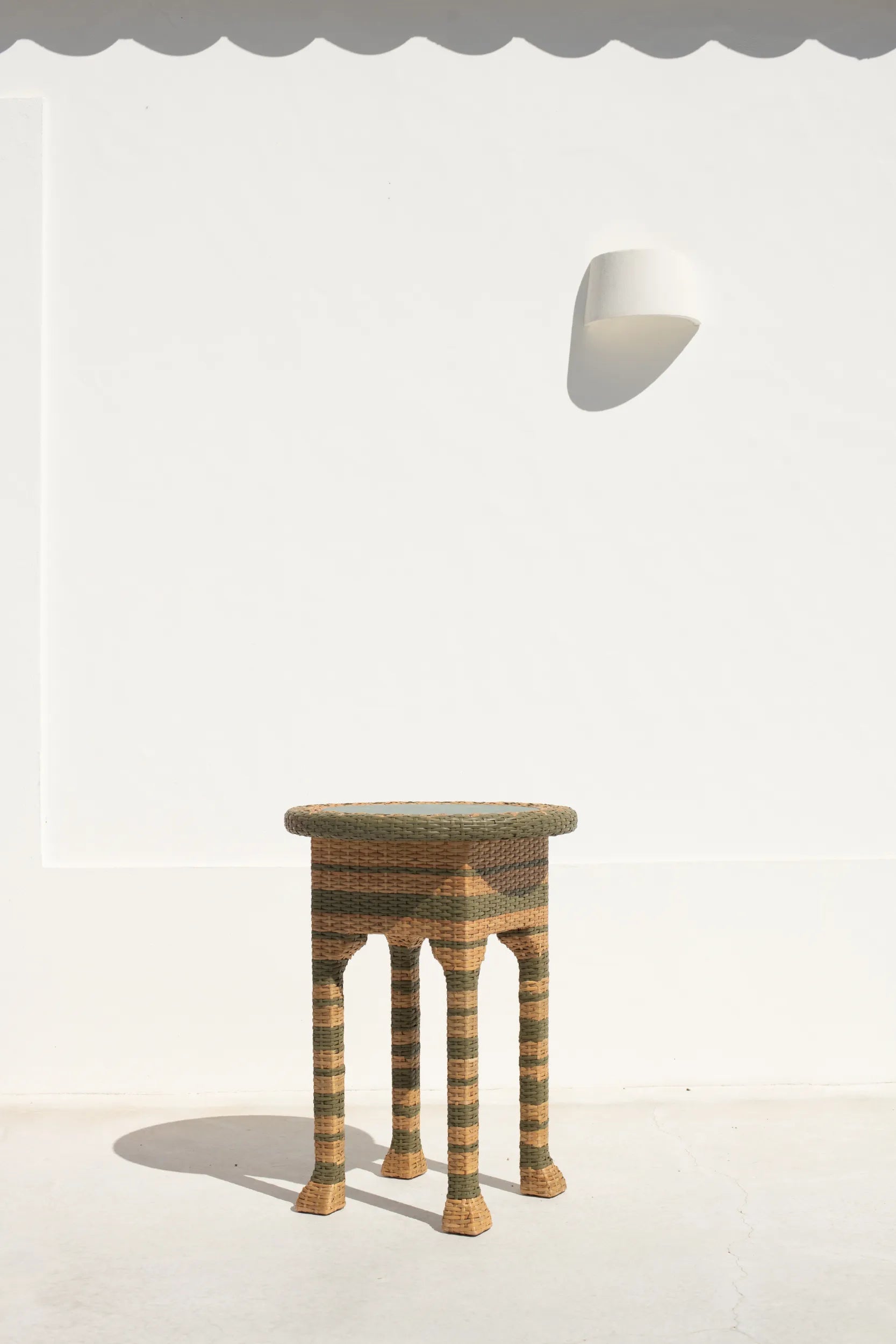 The Theo Side Table, Seaglass