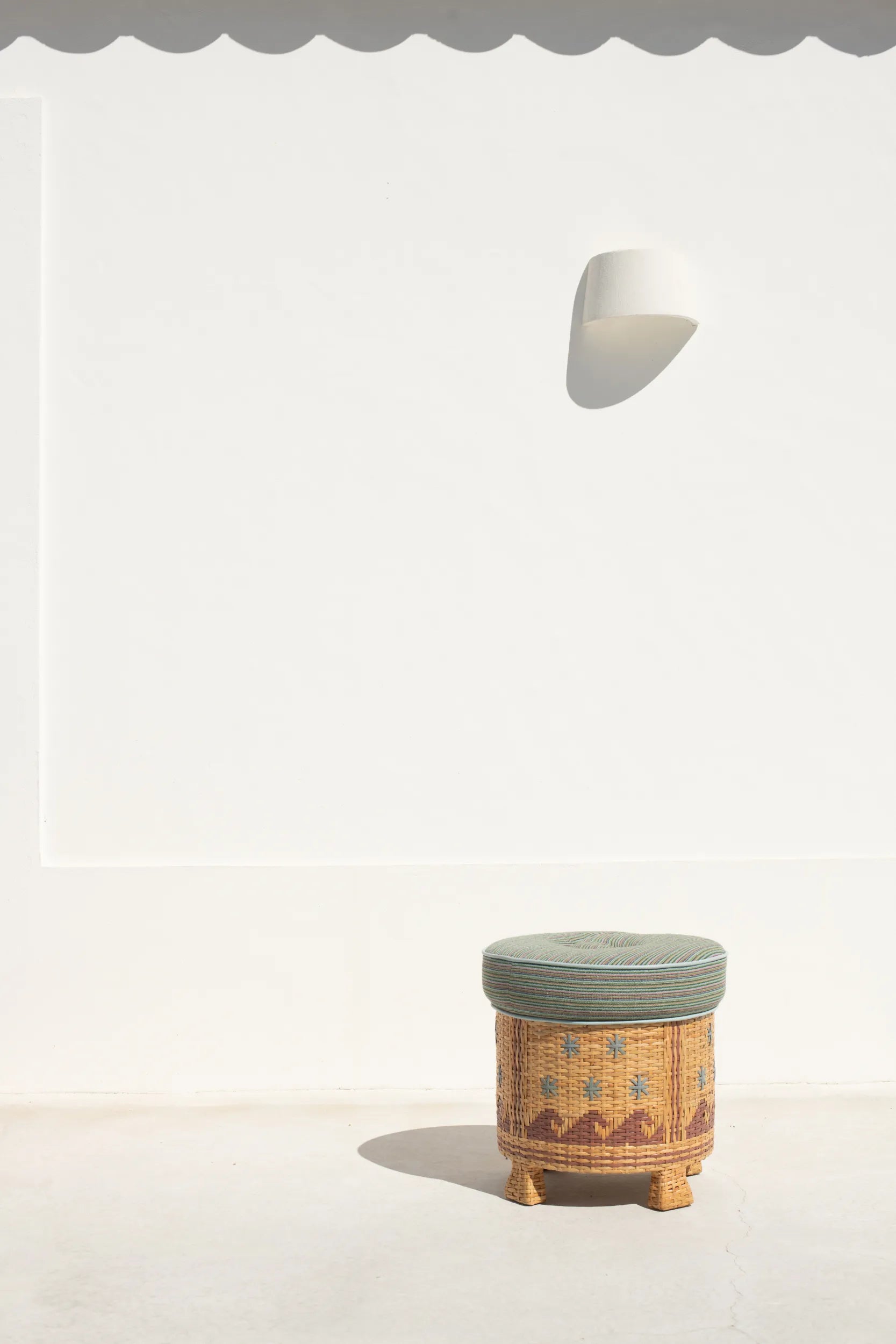 The Bodie Pouf, Terracotta
