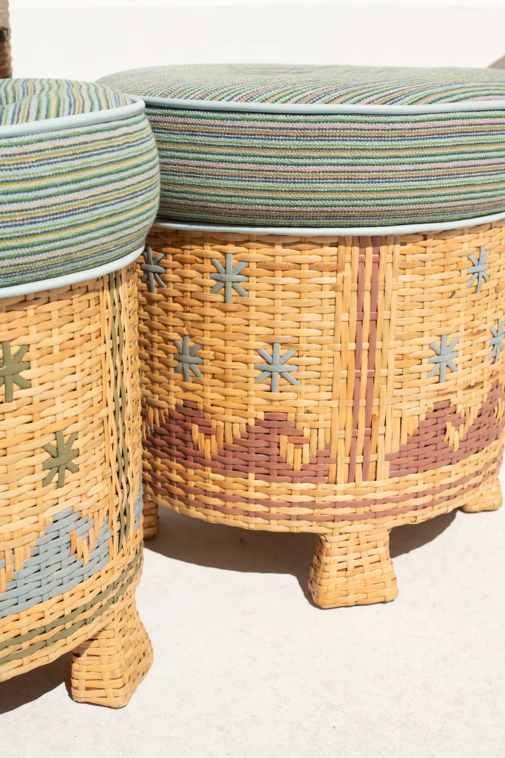 The Bodie Pouf, Terracotta
